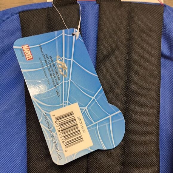 Marvel Spider-Man Kid’s Backpack with Adjustable Straps and Mesh Cup Holder - Picture 6 of 12